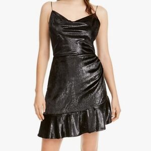 NWOT Leyden shimmery little black dress